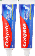 Colgate Maximum Cavity Protection Regular Flavour Fluoride & Calcium Toothpaste Value Pack 2 x 100ml