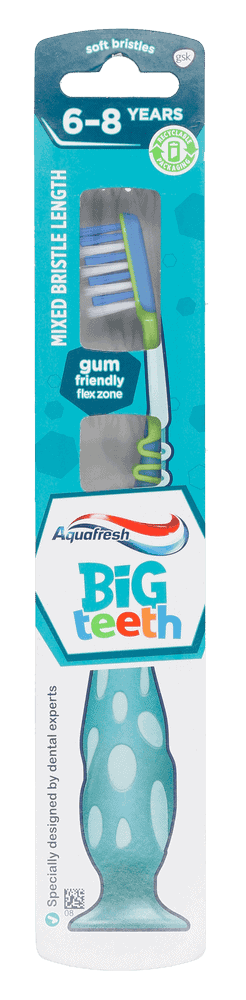 Aquafresh Big Teeth Soft Toothbrush 1s