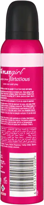 Playgirl Flirtatious Perfumed Body Spray 150ml