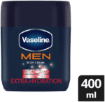Vaseline Men Extra Hydration Moisturizing Body Cream 400ml