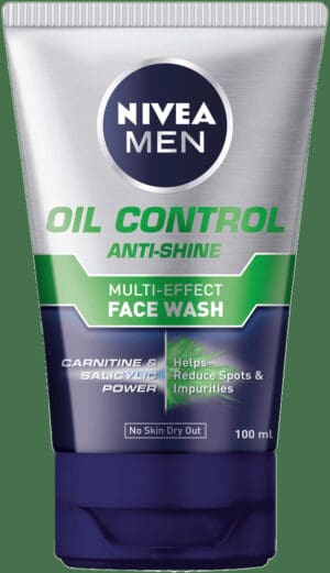image-0 Nivea MEN Oil Control Multi-Effect Face Wash 100ml