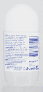 Sanex Zero% Sensitive Deodorant Roll-On 50ml