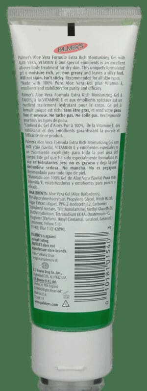 Palmer's Aloe Vera Formula Extra Rich Moisturizing Gel 125g