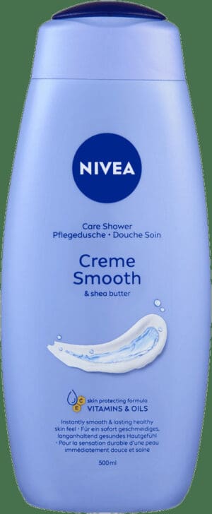 Nivea Creme Smooth & Shea Butter Shower Gel 500ml