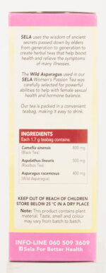 SELA Women's Passion Teabags 20pk