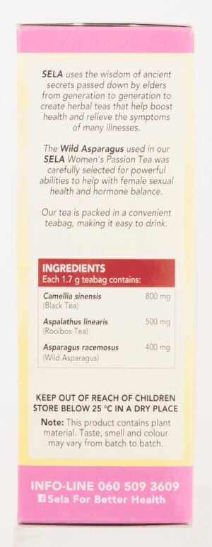 SELA Women's Passion Teabags 20pk