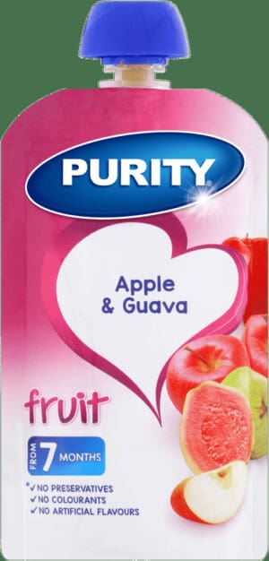 Purity From 7 Months Apple & Guava Fruit 110ml