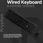 VOLKANO KRYPTON WIRED K/M COMBO VK20122
