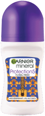 Garnier Mineral Protection 5 Floral Fresh Anti-Perspirant Roll-On 50ml