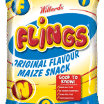 Willards Flings Original Flavour Maize Snack 12g