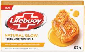 Lifebuoy Natural Glow Honey and Turmeric Hygiene Soap Bar 175g