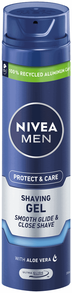 Nivea MEN PROT & CARE SHAVE GEL 200ML
