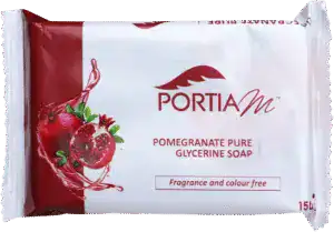 Portia M Pomegranate Pure Glycerine Soap 150g