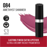 Rimmel Lasting Finish Amethyst Shimmer Satin Lipstick 4g