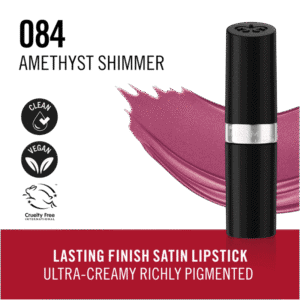 Rimmel Lasting Finish Amethyst Shimmer Satin Lipstick 4g