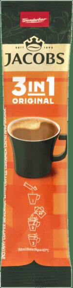 Jacobs Original 3 in 1 Instant Coffee 12.6g