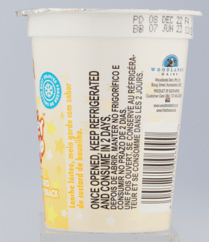 First Choice Power Cup Vanilla Custard Flavoured Medium Fat Dairy Snack 150g