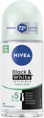 Nivea Black & White Invisible Fresh Mist Anti-Perspirant Roll-on 50ml