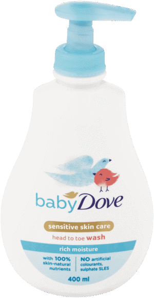 Baby Dove Rich Moisture Head to Toe Wash 400ml