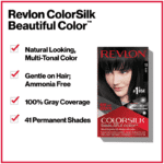 Revlon Colorsilk Medium Golden Brown Beautiful Color Permanent Hair Colour 1s