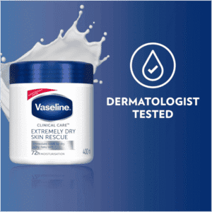 Vaseline Clinical Care Extremely Dry Skin Rescue Fragrance Free Body Cream 400ml