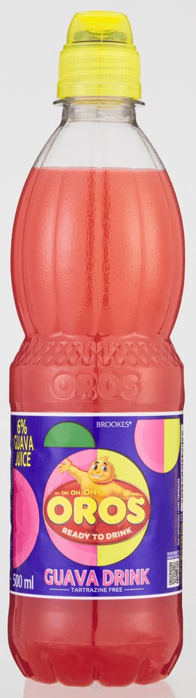 Brookes Oros Guava Drink 500ml
