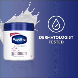 Vaseline Clinical Care Eczema Rescue Fragrance Free Body Cream 400ml