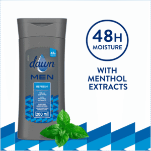 Dawn MEN Men Refresh Cooling Body Lotion for Dry Skin 200ml