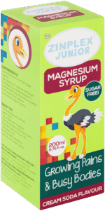 Zinplex Junior Cream Soda Flavour Magnesium Syrup 200ml