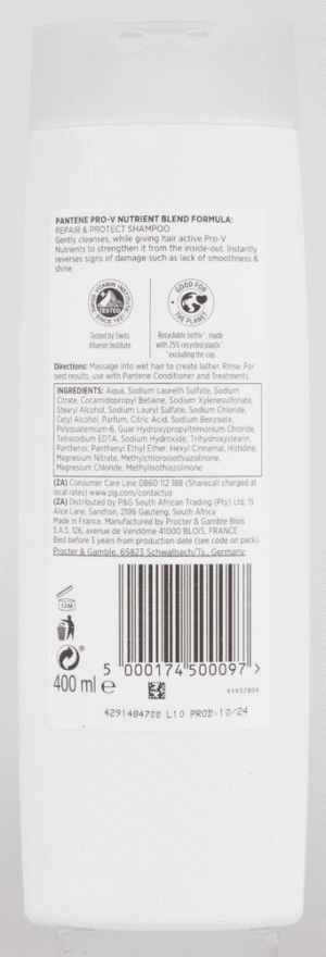 PANTENE REPAIR & PROTECT SHAMPOO 400ML