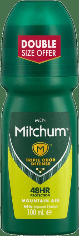 Mitchum Men Mountain Air Antiperspirant & Deodorant Roll-On 100ml