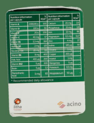 Ds-24 Vegi Daily Supplement Capsules 30pk