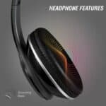 Volkano FALCON BLACK HEADPHONES