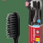 Colgate SlimSoft Ultra Soft Charcoal Toothbrush 2pk