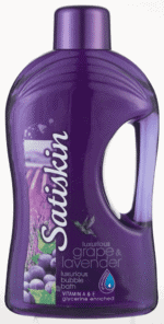 Satiskin Grape & Lavender Bubble Bath 2L