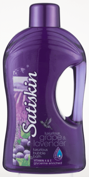 Satiskin Grape & Lavender Bubble Bath 2L