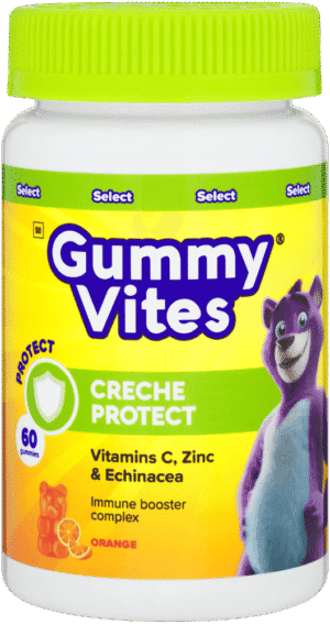 Gummy Vites Orange Flavour Immuno Support Bear Shaped Gummies 60pk