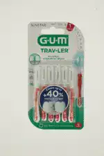 GUM Trav-Ler Reusable Interdental Brushes 6 x 0.8mm