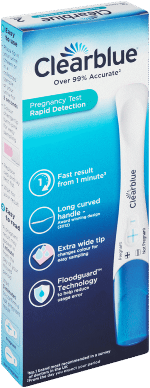 Clearblue Rapid Detection Pregnancy Test 2pk
