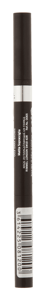 Rimmel Brow This Way Dark Brown Fill & Sculpt Eyebrow Definer 0.25g