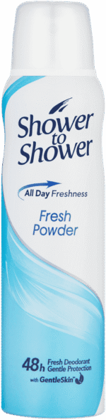 Shower To Shower Fresh Powder Deodorant Body Spray 150ml