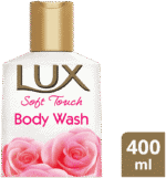 LUX Soft Touch Moisturizing Body Wash 400ml