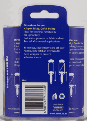 Addis Lint Remover Refills 2 x 40sh