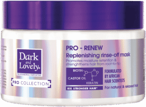 image-0 Dark And Lovely Pro Collection Pro-Renew Replenishing Rinse-Off Mask 250ml