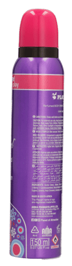 Playgirl Temptation Perfumed Body Spray 150ml