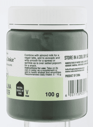 Nature's Choice Spirulina Powder 100g