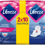 Libresse Regular Flow Comfort & Security Maxi+ Sanitary Pads with Wings 20pk