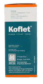 Himalaya Koflet Cough Syrup 100ml