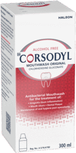 Corsodyl Original Alcohol Free Mouthwash 300ml