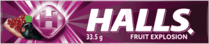 Halls Fruit Explosion Lozenges 10s